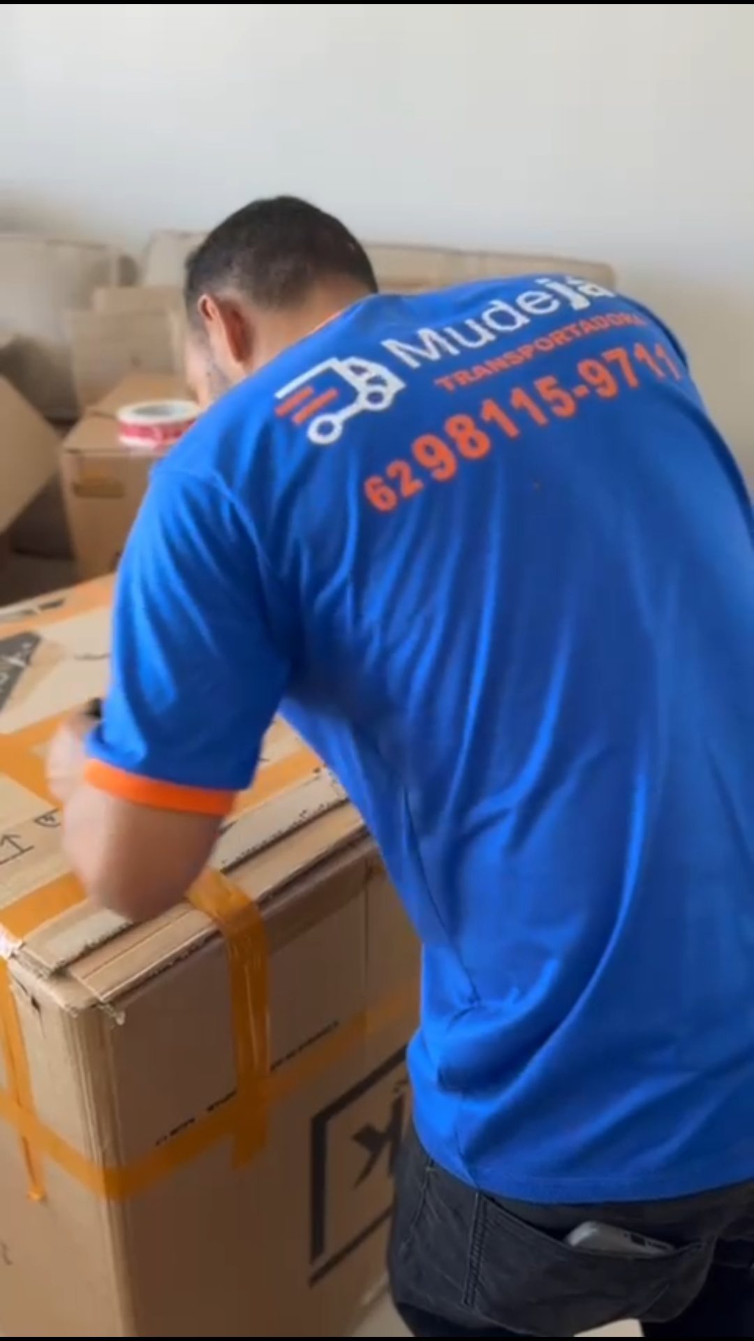 Foto da mudança Mudança com Cuidado em Cada Detalhe